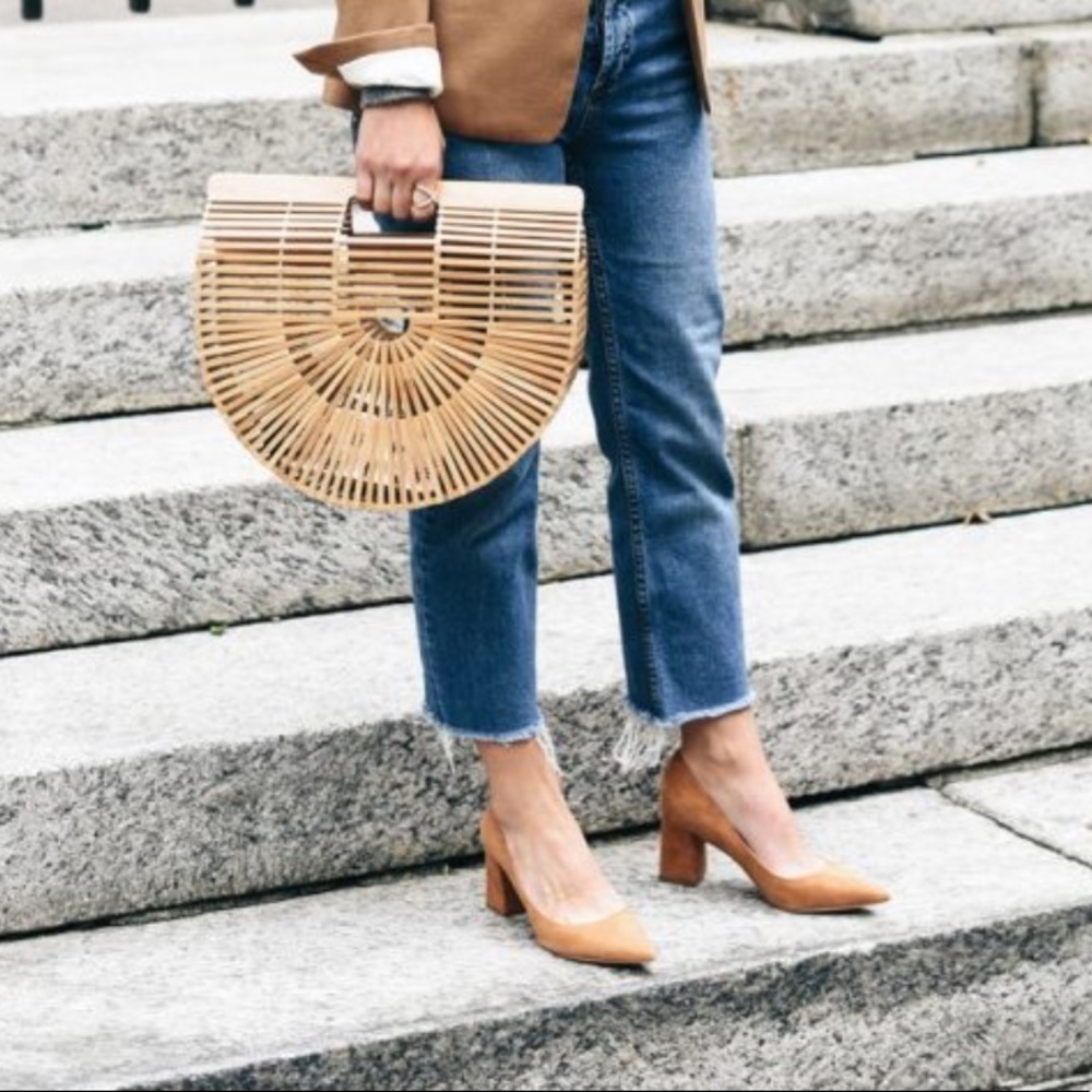 Marc Fisher Caitlin Suede Block Heels
